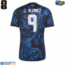 Moški Nogometni dresi Argentina Julian Alvarez #9 Gostujoči SP 2026 Kratek Rokav